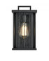 Elegant Lighting Sedgley 7 inch Outdoor Pendant in Black Model: OD357W12BK