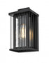 Elegant Lighting Sedgley 7 inch Outdoor Pendant in Black Model: OD357W12BK