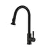 Elegant Lighting Sem Single Handle Pull Down Sprayer Kitchen Faucet in Brushed Gold Model: FAK-309BGD