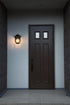Elegant Lighting Sepviva 7 inch Outdoor Pendant in Black Model: OD323W13BK