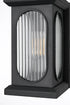 Elegant Lighting Sevyn 1 Light Wall Sconce W7.5 Inch E8.5 Inch H13.5 Inch in Black Model: OD417W14BK