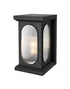 Elegant Lighting Sevyn 1 Light Wall Sconce W9.4 Inch E10.8 Inch H16.7 Inch in Black Model: OD417W17BK