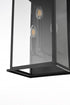Elegant Lighting Shepard 10 inch Outdoor Wall Sconce in Black Model: OD503W25BK