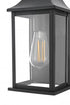 Elegant Lighting Shepard 6 inch Outdoor Wall Sconce in Black Model: OD503W15BK