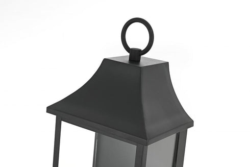Elegant Lighting Shepard 8 inch Outdoor Wall Sconce in Black Model: OD503W21BK