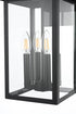 Elegant Lighting Sheridan 7 inch Outdoor Pendant in Black Model: OD324W17BK