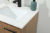 Elegant Lighting Sloane 24 Inch Single Bathroom Vanity in Walnut Brown Model: VF42524WB