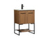 Elegant Lighting Sloane 24 Inch Single Bathroom Vanity in Walnut Brown Model: VF42524WB