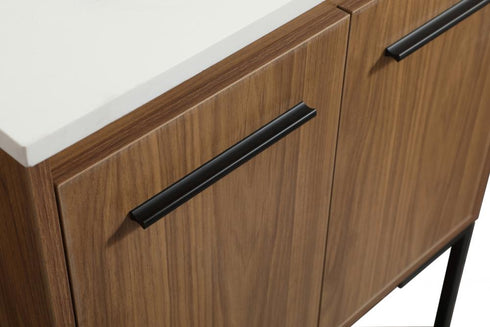 Elegant Lighting Sloane 24 Inch Single Bathroom Vanity in Walnut Brown Model: VF42524WB