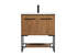 Elegant Lighting Sloane 30 Inch Single Bathroom Vanity in Walnut Brown Model: VF42530WB
