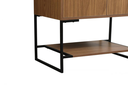 Elegant Lighting Sloane 30 Inch Single Bathroom Vanity in Walnut Brown Model: VF42530WB