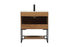 Elegant Lighting Sloane 30 Inch Single Bathroom Vanity in Walnut Brown Model: VF42530WB