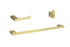 Elegant Lighting Sofia 3 piece Bathroom Hardware Set in Brushed Gold Model: HWB-13S3HBGD