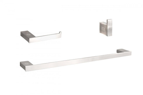 Elegant Lighting Sofia 3 piece Bathroom Hardware Set in Brushed Gold Model: HWB-13S3HBGD