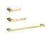 Elegant Lighting Sofia 3 piece Bathroom Hardware Set in Brushed Gold Model: HWB-13S3RBGD