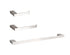 Elegant Lighting Sofia 3 piece Bathroom Hardware Set in Brushed Gold Model: HWB-13S3RBGD