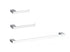 Elegant Lighting Sofia 3 piece Bathroom Hardware Set in Brushed Gold Model: HWB-13S3RBGD