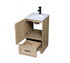 Elegant Lighting Soma 18 inch Single Bathroom Vanity in Mango Wood Model: VF2818MW