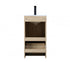 Elegant Lighting Soma 18 inch Single Bathroom Vanity in Mango Wood Model: VF2818MW