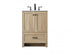 Elegant Lighting Soma 24 inch Single Bathroom Vanity in Mango Wood Model: VF2824MW
