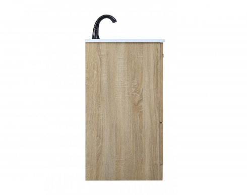 Elegant Lighting Soma 30 inch Single Bathroom Vanity in Mango Wood Model: VF2830MW