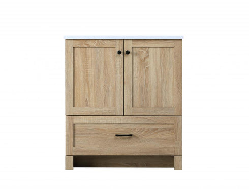 Elegant Lighting Soma 30 inch Single Bathroom Vanity in Mango Wood Model: VF2830MW