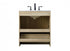 Elegant Lighting Soma 30 inch Single Bathroom Vanity in Mango Wood Model: VF2830MW