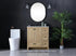 Elegant Lighting Soma 32 inch Single Bathroom Vanity in Mango Wood Model: VF2832MW