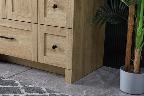 Elegant Lighting Soma 32 inch Single Bathroom Vanity in Mango Wood Model: VF2832MW