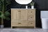 Elegant Lighting Soma 42 inch Single Bathroom Vanity in Mango Wood Model: VF2842MW