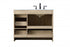 Elegant Lighting Soma 42 inch Single Bathroom Vanity in Mango Wood Model: VF2842MW