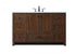 Elegant Lighting Soma 54 Inch Single Bathroom Vanity in Expresso Model: VF2854EX