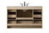 Elegant Lighting Soma 54 inch Single Bathroom Vanity in Mango Wood Model: VF2854MW