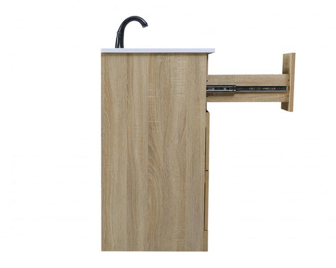 Elegant Lighting Soma 54 inch Single Bathroom Vanity in Mango Wood Model: VF2854MW