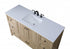 Elegant Lighting Soma 54 inch Single Bathroom Vanity in Mango Wood Model: VF2854MW
