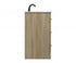 Elegant Lighting Soma 54 inch Single Bathroom Vanity in Mango Wood Model: VF2854MW