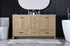 Elegant Lighting Soma 60 inch Double Bathroom Vanity in Mango Wood Model: VF2860DMW