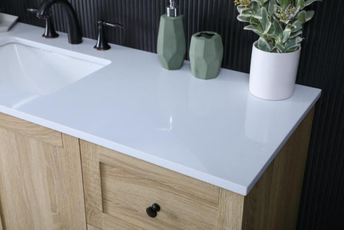 Elegant Lighting Soma 60 inch Single Bathroom Vanity in Mango Wood Model: VF2860MW