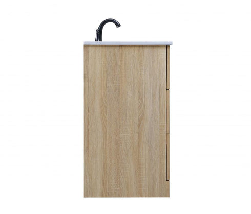 Elegant Lighting Soma 60 inch Single Bathroom Vanity in Mango Wood Model: VF2860MW
