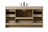 Elegant Lighting Soma 60 inch Single Bathroom Vanity in Mango Wood Model: VF2860MW