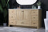 Elegant Lighting Soma 60 inch Single Bathroom Vanity in Mango Wood Model: VF2860MW