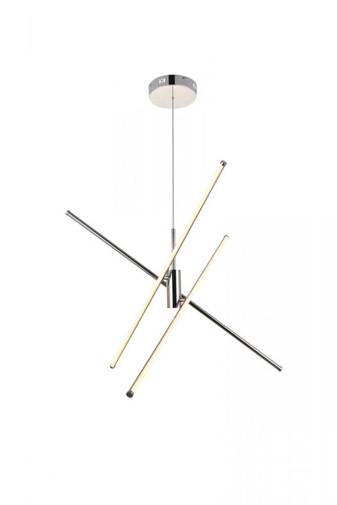Elegant Lighting Sonya 3 Light in Black Pendant Model: LD9001D42BK
