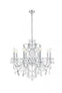Elegant Lighting St. Francis 8 light in Chrome Chandelier Clear Royal Cut Crystal Model: V2015D26C/RC