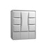 Elegant Lighting Sterling Shower Wall 60x32x72 in Glossy White Model: SW1016032GW