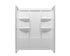 Elegant Lighting Sterling Shower Wall 60x36x72 in Glossy White Model: SW1016036GW