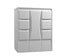 Elegant Lighting Sterling Shower Wall 60x36x72 in Glossy White Model: SW1016036GW