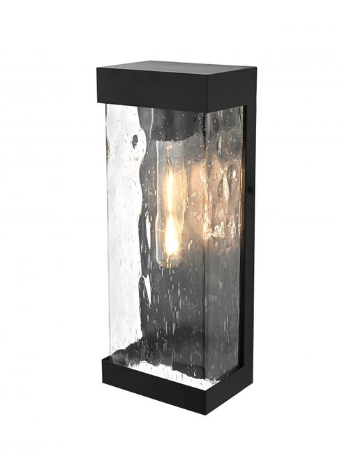 Elegant Lighting Thompson 7 inch Outdoor Pendant in Black Model: OD371W16BK