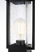 Elegant Lighting Tilton 7 inch Outdoor Pendant in Black Model: OD319P18BK