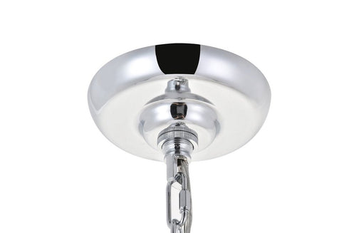 Elegant Lighting Timber 8 light in Chrome Pendant Model: LD5051D30C