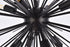 Elegant Lighting Timber 8 lights black pendant Model: LD5051D30BK
